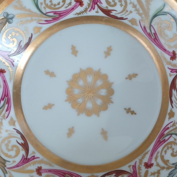 Royale Rinceaux Limoges plate - Picture 4 of 5